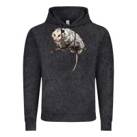 Vintage Black opossum Vintage Hoodie - LillyAllenDesigns