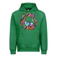 Emerald Easter Ocaliptus spring flowers Urban Hoodie - OliviaCreatesArt