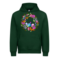 Forest Green Easter Ocaliptus spring flowers Urban Hoodie - OliviaCreatesArt