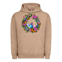 Pigment Burro Easter Ocaliptus spring flowers Urban Hoodie - OliviaCreatesArt