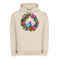 Pigment French Oak Easter Ocaliptus spring flowers Urban Hoodie - OliviaCreatesArt