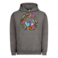 Pigment Tornado Easter Ocaliptus spring flowers Urban Hoodie - OliviaCreatesArt