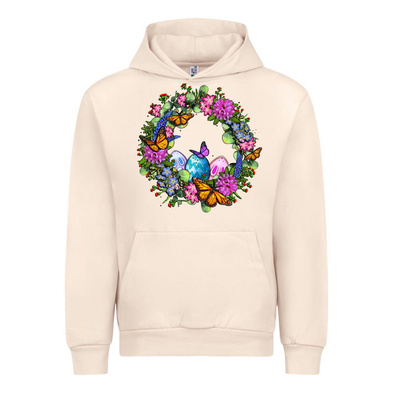 Easter Ocaliptus Spring Flowers Urban Hoodie by OliviaCreatesArt | Teevron
