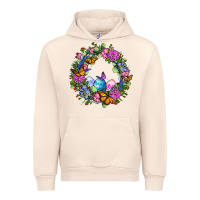Sandshell Easter Ocaliptus spring flowers Urban Hoodie - OliviaCreatesArt