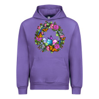 Tulip Easter Ocaliptus spring flowers Urban Hoodie - OliviaCreatesArt