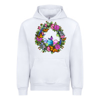 White Easter Ocaliptus spring flowers Urban Hoodie - OliviaCreatesArt