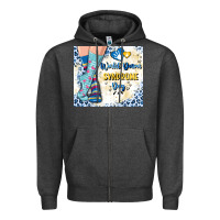 Charcoal Heather world down syndrome day Zipper Hoodie - Artiststas