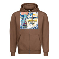 Chestnut world down syndrome day Zipper Hoodie - Artiststas