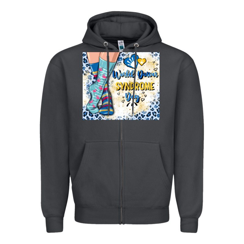 World Down Syndrome Day Zipper Hoodie by Artiststas | Teevron
