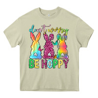 Mossy Don't worry be hoppy Easter Day Heavy Core Tee - Neo Western