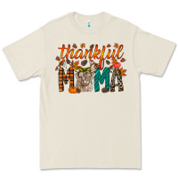 Bone thankful mama highland cow Premium Tee - RacoonDesign