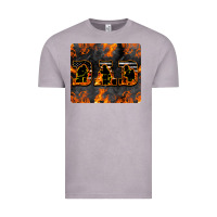 Vintage Zinc American Firefighter Dad Vintage Tee - LillyAllenDesigns