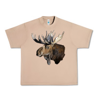 Burro moose buck deer head Urban Heavy Tee - LillyAllenDesigns