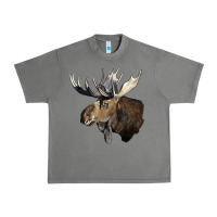 Tornado moose buck deer head Urban Heavy Tee - LillyAllenDesigns