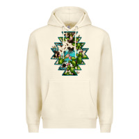 Sandshell aztec  cowhide cactus gemstone Premium Hoodie - JahusDesignShop