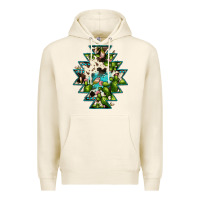 Tofu aztec  cowhide cactus gemstone Premium Hoodie - JahusDesignShop