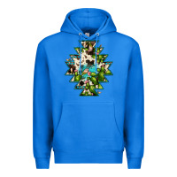 True Royal aztec  cowhide cactus gemstone Premium Hoodie - JahusDesignShop