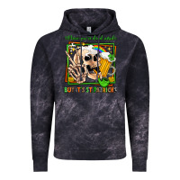 Cloud Black when you're dead inside but it's st patricks Vintage Hoodie - Jasminsmagicworld