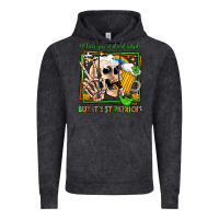 Vintage Black when you're dead inside but it's st patricks Vintage Hoodie - Jasminsmagicworld