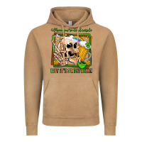 When You're Dead Inside But It's St Patricks Vintage Hoodie | Teevron