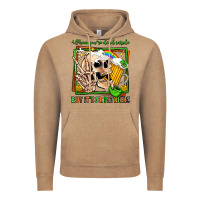 Vintage Coffee when you're dead inside but it's st patricks Vintage Hoodie - Jasminsmagicworld