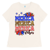 Bone Merica merica merica vibes Ladies Tee - Neo Western