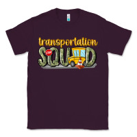 Plum transportation squad Classic Tee - MaliasSmallBusiness