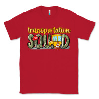 Red transportation squad Classic Tee - MaliasSmallBusiness