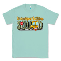 Seafoam transportation squad Classic Tee - MaliasSmallBusiness