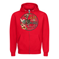 Red just one more chapter Zipper Hoodie - Artiststas