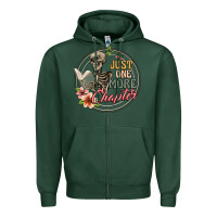 Sports Green just one more chapter Zipper Hoodie - Artiststas