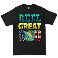 Black reely great dad Premium Tee - HRA Design Shop