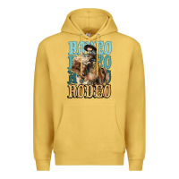 Antique Gold Rodeo kid Cowboy midilli horse Premium Hoodie - HowdyJamesFarm