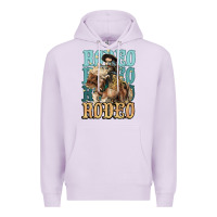 Lilac Rodeo kid Cowboy midilli horse Premium Hoodie - HowdyJamesFarm