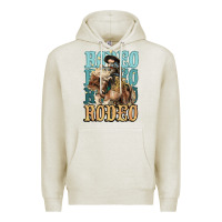 Oatmeal Heather Rodeo kid Cowboy midilli horse Premium Hoodie - HowdyJamesFarm