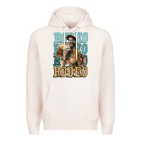 Pale Pink Rodeo kid Cowboy midilli horse Premium Hoodie - HowdyJamesFarm