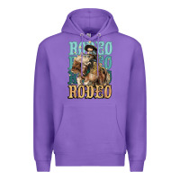 Purple Rodeo kid Cowboy midilli horse Premium Hoodie - HowdyJamesFarm