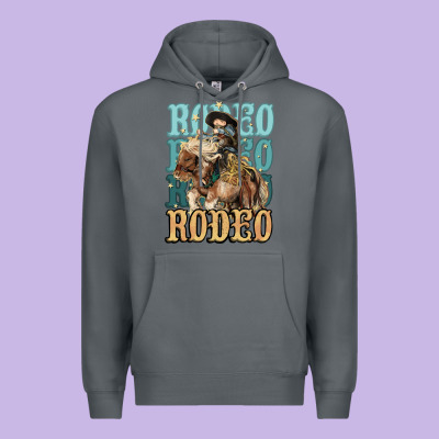 Rodeo Kid Cowboy Midilli Horse Premium Hoodie Designed By Howdyjamesfarm