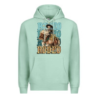 Seafoam Rodeo kid Cowboy midilli horse Premium Hoodie - HowdyJamesFarm