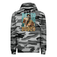 Slate Camo Rodeo kid Cowboy midilli horse Premium Hoodie - HowdyJamesFarm
