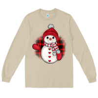 Mushroom snowman christmas Long Sleeve Tee - JahusDesignShop