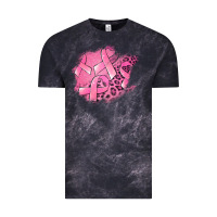 Cloud Black breast cancer patches Vintage Tee - Jasminsmagicworld