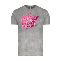 Cloud Rock breast cancer patches Vintage Tee - Jasminsmagicworld