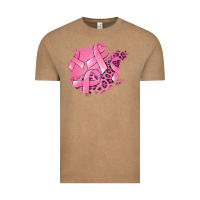 Vintage Coffee breast cancer patches Vintage Tee - Jasminsmagicworld