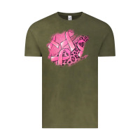 Vintage Olive breast cancer patches Vintage Tee - Jasminsmagicworld