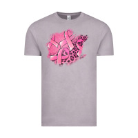 Breast Cancer Patches Vintage Tee | Teevron