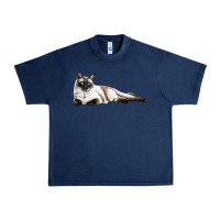 Navy siamese Urban Heavy Tee - LillyAllenDesigns