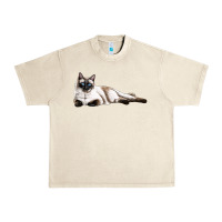 Sandshell siamese Urban Heavy Tee - LillyAllenDesigns
