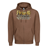 Chestnut periodt Zipper Hoodie - Artiststas