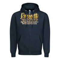 Navy periodt Zipper Hoodie - Artiststas